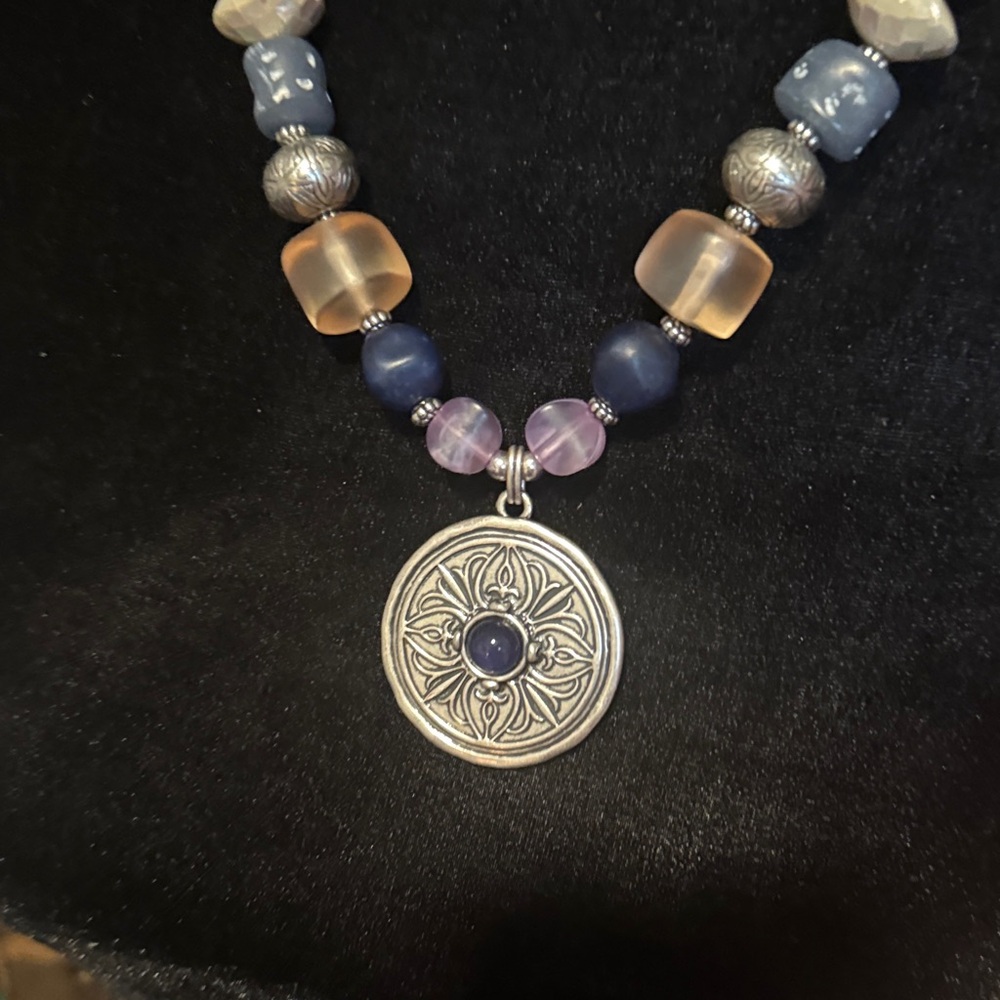 Chicos Beaded Multi Colored Adjustable Reversible… - image 2